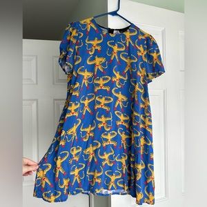 Nooworks Tiger man Molly dress size L GUC